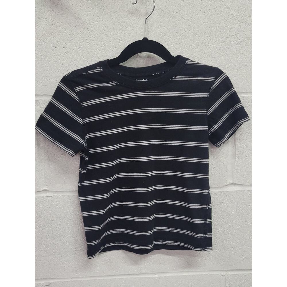 Okie Dokie size 4t Boys Black and White striped shirt